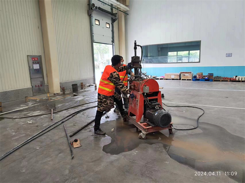 泰顺厂房地面下沉塌陷注浆加固施工